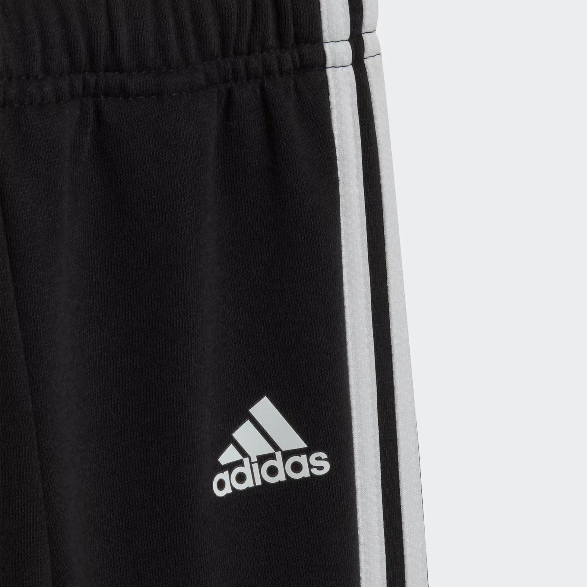 Adidas Essentials Full-Zip Hooded Jogger Set - Harbi Brands