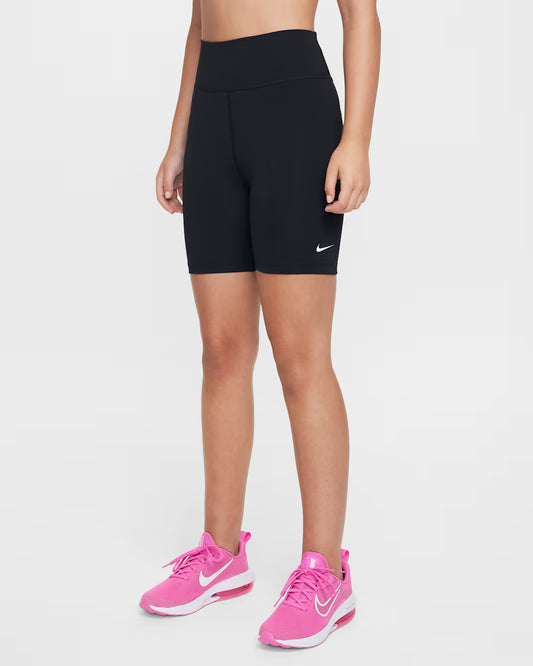 Nike One Older Kids' (Girls') Dri-FIT 12.5cm (approx.) Biker Shorts