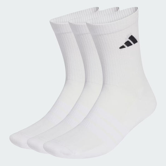 ADIDAS CUSHIONED SPORTSWEAR CREW SOCKS 3 PAIR PACK