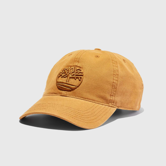 Timberland Cotton Canvas Baseball Cap Wheat