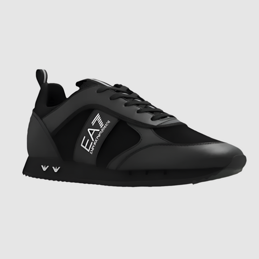 EA7 Emporio Armani Black Sports Shoes