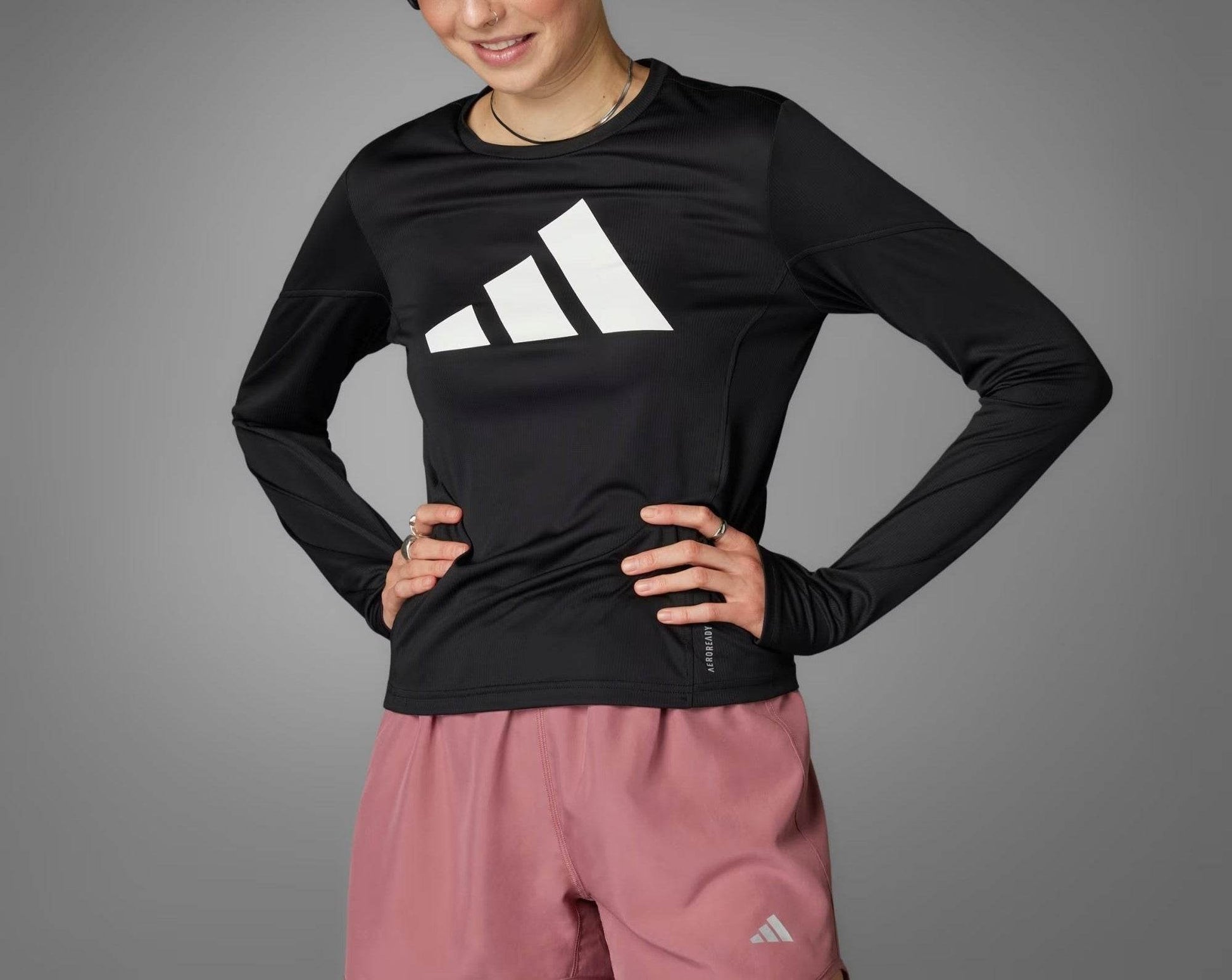 Adidas Run It Long Sleeve Long-Sleeve Top - Harbi Brands
