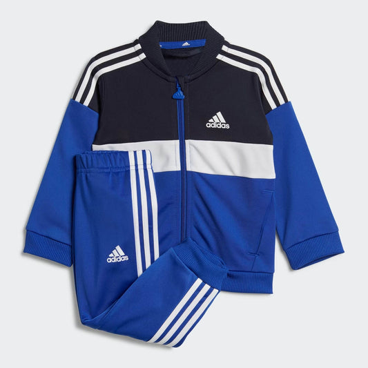 Adidas Tiberio 3-Stripes Colorblock Shiny Track Suit Kids - Harbi Brands