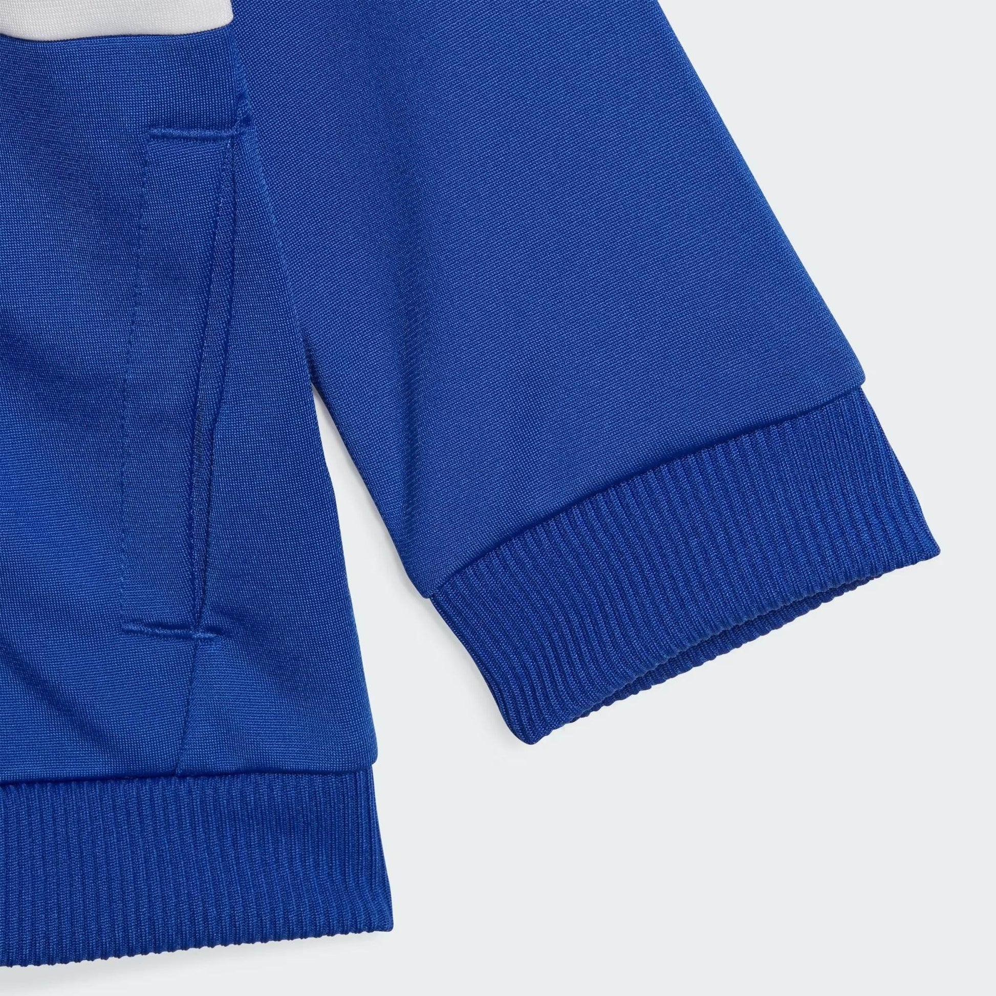 Adidas Tiberio 3-Stripes Colorblock Shiny Track Suit Kids - Harbi Brands