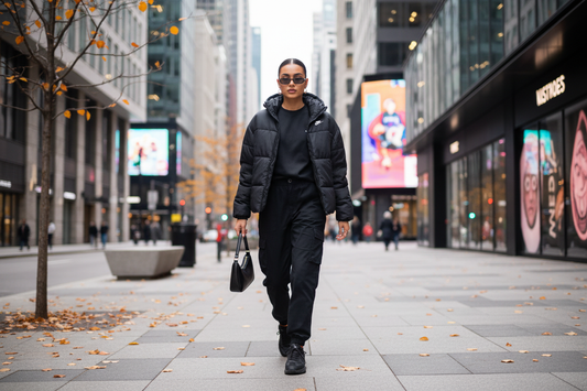 Desktop banner - Woman in Nike jacket