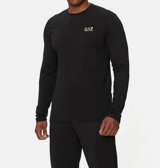 EA7 Emporio Armani Black Long Sleeve