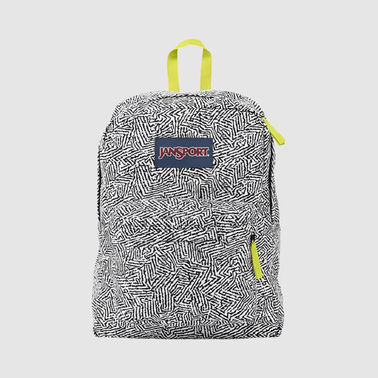 JanSport Super Break Multi Black Ziggy 25L