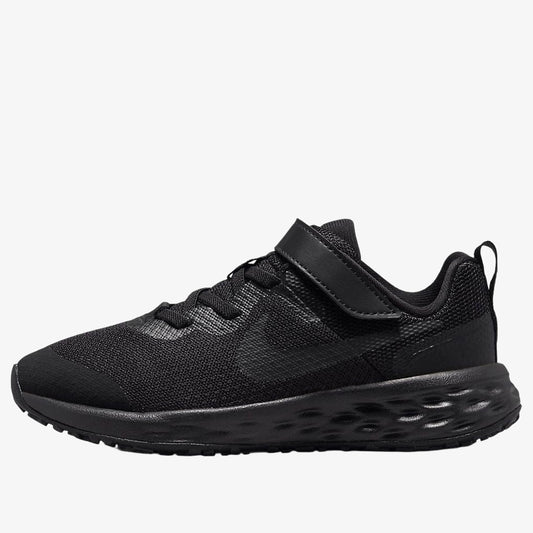 Nike Revolution 6 Black Dark Smoke Grey (PS)