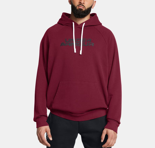 Under Armour Men's Rival Fleece Textured Glitch Hoodie