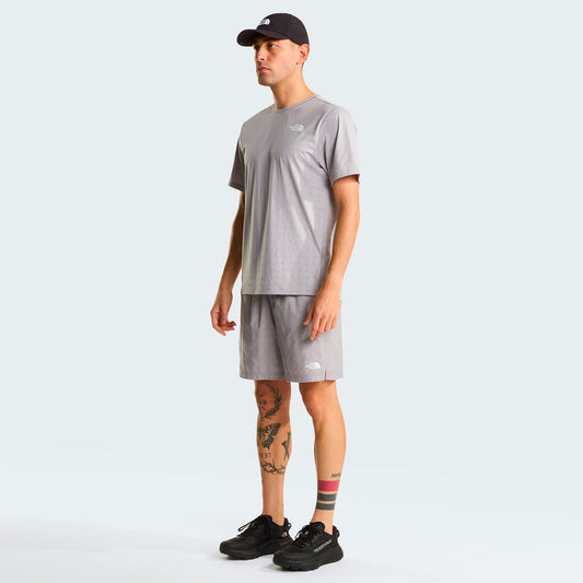 The North Face 24/7 Pentadome Embossed T-Shirt Meld Grey