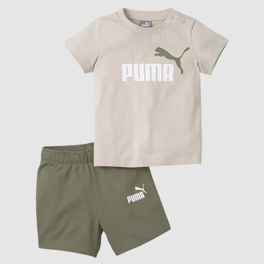 Puma Minicats Tee and Shorts Babies' Set