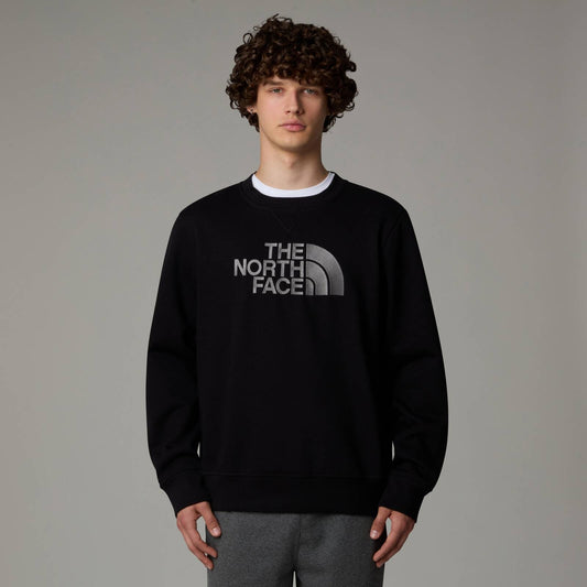 The North Face DREW PEAK CREW men's sweatshirt black