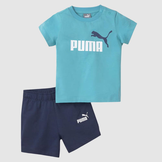 Puma Minicats Tee and Shorts Babies' Set