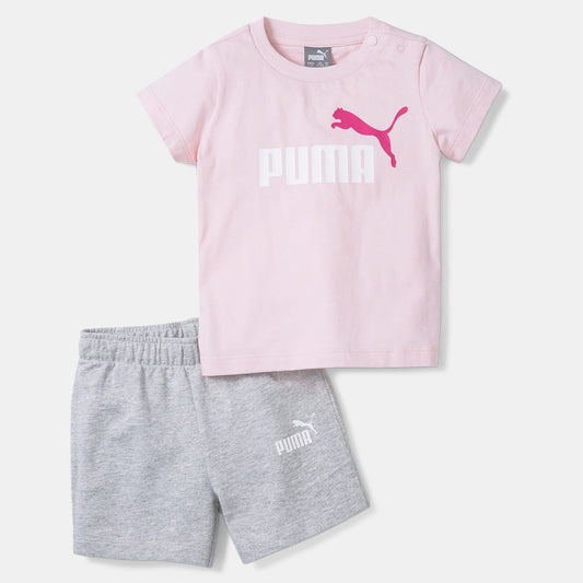 Puma Minicats Tee and Shorts Babies' Set