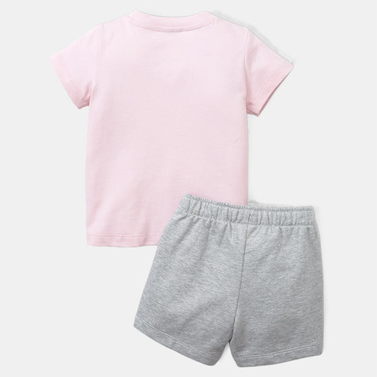 Puma Minicats Tee and Shorts Babies' Set