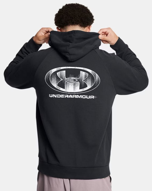 Under Armour Men's Rival Fleece Textured Glitch Hoodie